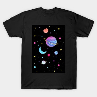Galaxy astronomy space T-Shirt